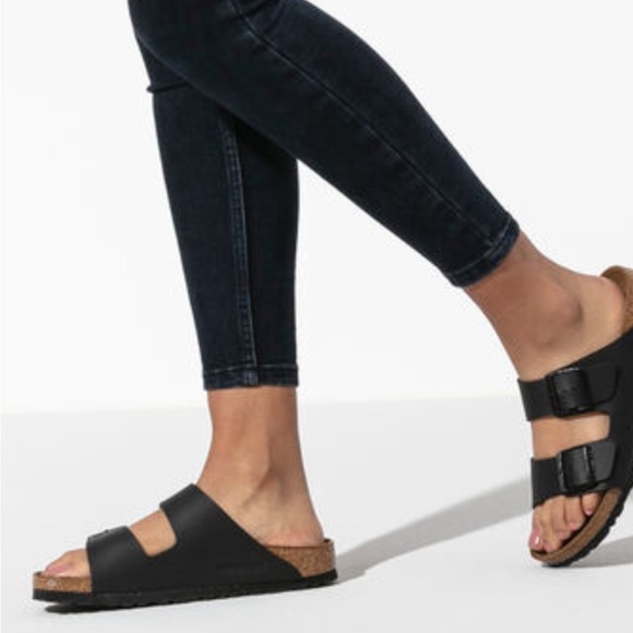 Birkenstock Arizona women’s  Birko-Flor sandal brown nwt - Picture 12 of 13